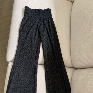 Never worn wide leg beach pant cover up